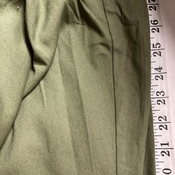 ONLY NECESSITIES, Olive Green Women’s Cargo Pants Inseam 27.5 Size 34WP Capri - Picture 8 of 16